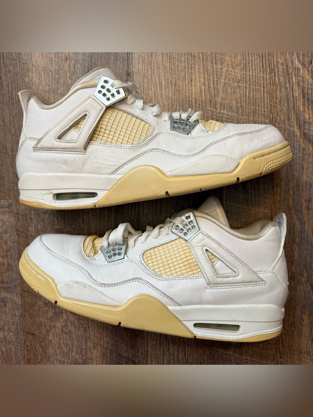 Nike Air Jordan 4 IV Retro Pure Money 2017 White Men’s Size 14 Sneakers Shoes